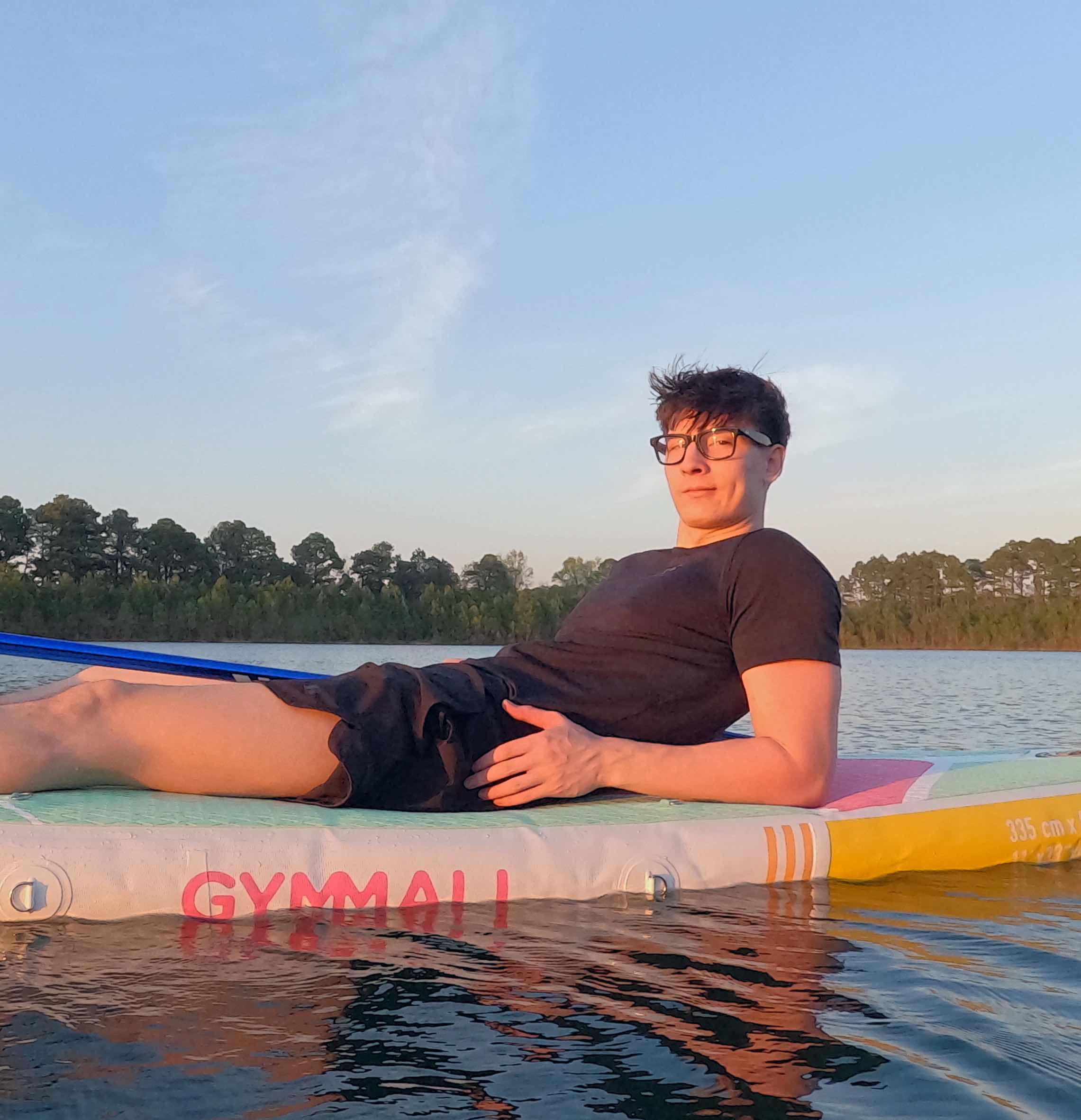 Andres from the Purrfect Paddle crew