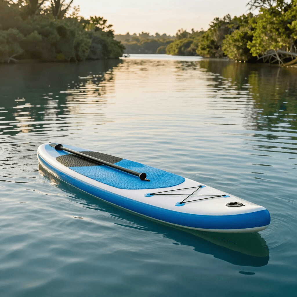 Paddleboard on calm water